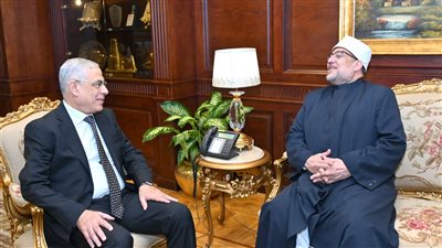النائب العام يستقبل وزير الأوقاف (صور)