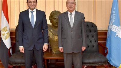 محافظ الإسكندرية يبحث مع قنصل عام لبنان الجديد تعزيز سبل التعاون