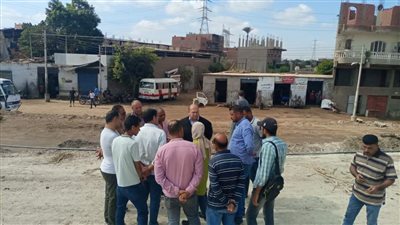 نائب محافظ الجيزة يتفقد مقر الحملة الميكانيكية بمدينة منشأة القناطر (صور)