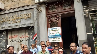 وقفة للصحفيين بالإسكندرية للتنديد بجرائم الصهاينة (صور)