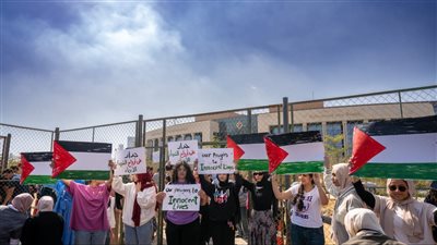  جامعة مصر للمعلوماتية تنظم وقفة للتنديد بمجازر الاحتلال في غزة 