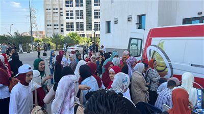 طلاب من أجل مصر تطلق حملة للتبرع بالدم لصالح الفلسطينيين بجامعة دمنهور