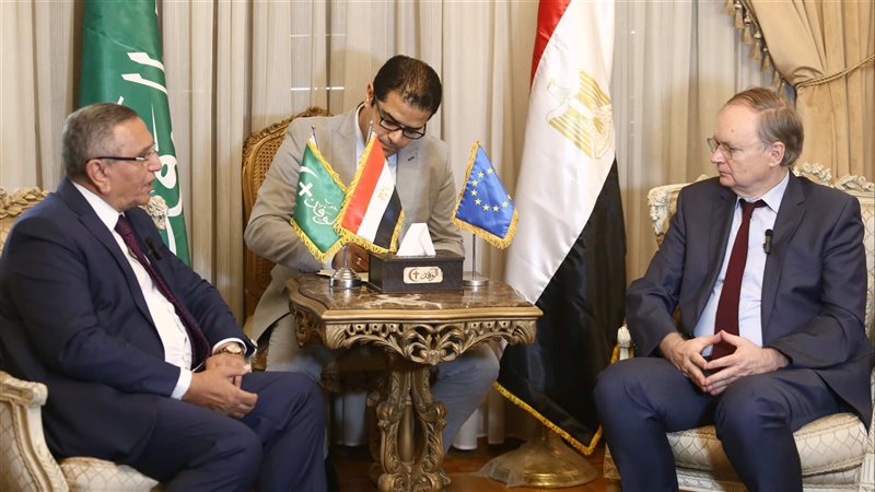 رئيس حزب الوفد يلتقي