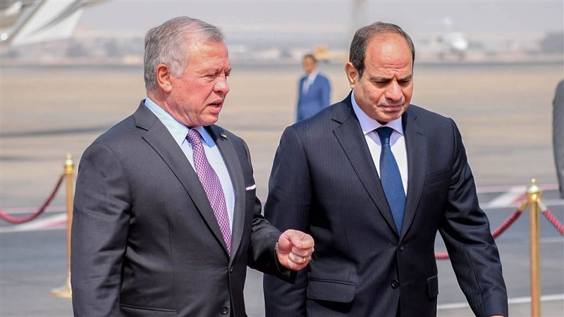 الرئيس السيسي وملك