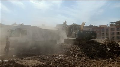 رفع 3 آلاف طن قمامة ومخلفات صلبة في بلقاس بالدقهلية 