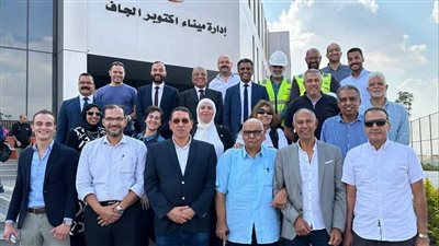 الرقابة على الصادرات تشارك باجتماع للتعرف علي خدمات ميناء أكتوبر الجاف