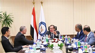 وزير البترول يبحث مع رئيس شركة هني ويل العالمية عدة مشروعات في مجال الطاقة الخضراء