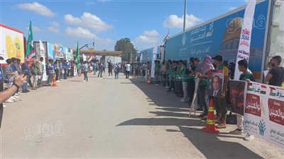 استعدادات مكثفة قبل وصول الأمين العام للأمم المتحدة لمعبر رفح (صور)