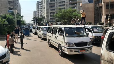 مسيرة بالسيارات تجوب شوارع البحيرة للتضامن مع فلسطين (فيديو)