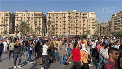 مسيرة الأزهر تصل التحرير للتنديد بجرائم الاحتلال الإسرائيلي (فيديو وصور)