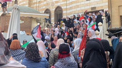 الفتيات يتصدرن المشهد في مظاهرات دعم فلسطين بالقاهرة والجيزة (فيديو وصور)