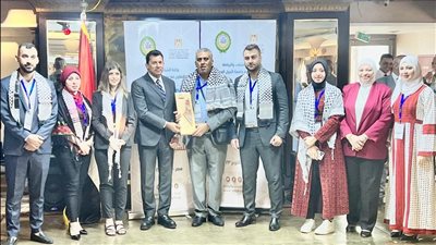 وزير الشباب والرياضة يوجه بتوفير الاستضافة الكاملة لوفد فلسطين المشارك بسفينة النيل 