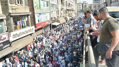 انطلاق مسيرة بالآلاف من جامع الأزهر لشوارع القاهرة للتضامن مع فلسطين (فيديو وصور) 