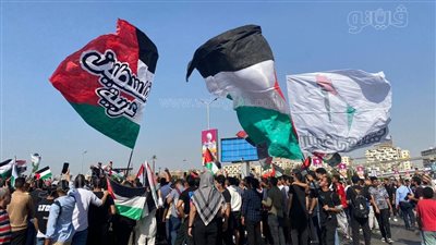 استمرار مظاهرات التضامن مع الشعب الفلسطيني بمدينة نصر (فيديو وصور)