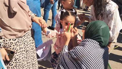 فتيات وسيدات الواحات يتصدرن المشهد في مظاهرات دعم فلسطين بالوادي الجديد