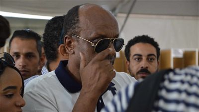 إسماعيل يوسف وأحمد دعبس يشاركان في انتخابات الزمالك (صور)