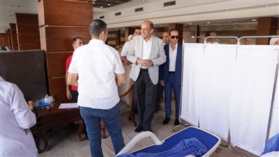 حملة نادي القضاة للتبرع بالدم لمساعدة الشعب الفلسطيني (صور)