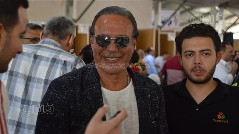 أيمن يونس يصوت في
