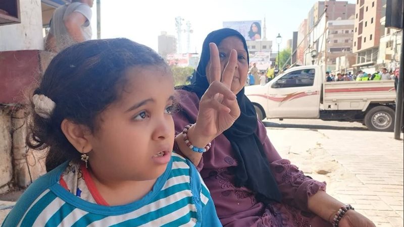 أكبر متظاهرة بقنا،