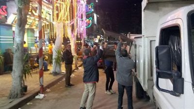 رفع 750 حالة إشغال متنوعة بالهرم والطالبية