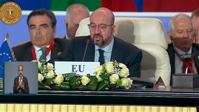 رئيس المجلس الأوروبي: نسعى لنحمي المدنيين والأطفال في قطاع غزة