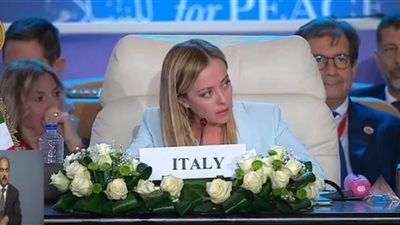 رئيسة وزراء إيطاليا: نعمل على تعزيز التعاون في منطقة المتوسط ونؤكد دور مصر الريادي 