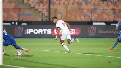 الزمالك يتقدم بثلاثية نظيفة أمام سموحة بالشوط الأول (صور)