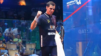 الإسكواش، علي فرج: أحلم بميدالية أولمبية وعامل السن لن يمنعني