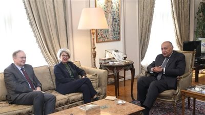 وزير الخارجية يلتقي مبعوثة الاتحاد الأوروبي للقرن الأفريقي (صور)