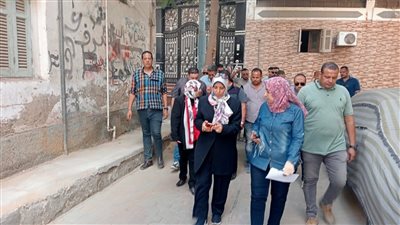 مدير التنمية الحضرية بالدقهلية يتفقد أعمال التطوير في بلقاس