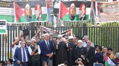 رئيس جامعة الأزهر: العدوان الإسرائيلي على غزة إبادة وليست حربًا (صور) 