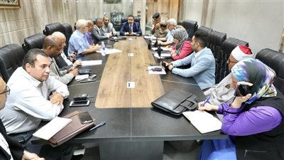 محافظ المنوفية يشهد نموذج محاكاة للتعامل مع أزمة افتراضية