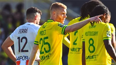 في غياب مصطفى محمد، نانت يفوز على مونبيليه بثنائية نظيفة بالدوري الفرنسي