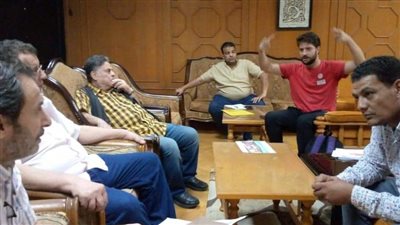 فرع ثقافة الإسماعيلية يستقبل لجنة تقييم المشروعات المسرحية (صور) 