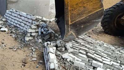 إزالة 31 حالة تعدي على أراض بنطاق 6 مراكز في البحيرة