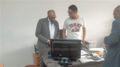 أمين صندوق الزمالك يتفقد الإدارات المالية قبل التسلم رسميا (صور)