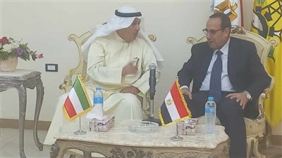 محافظ شمال سيناء يستقبل السفير الكويتي (فيديو)