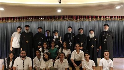  الأنبا دانيال يترأس ختام مهرجان الطفولة في إيبارشية المعادي