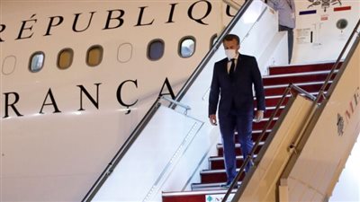 ماكرون يصل إلى الأردن بعد زيارته لفلسطين ودولة الاحتلال