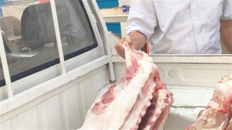 ضبط لحوم ودواجن فاسدة