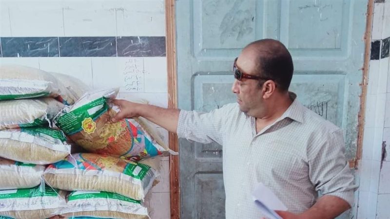 حملة تموينية بالمنيا،