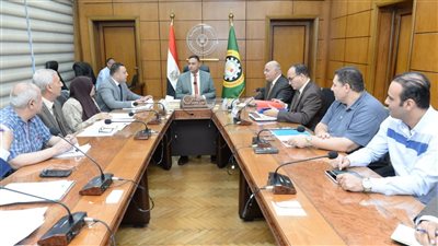 محافظ الدقهلية يستعرض مقترح الموازنة التقديرية للمنطقة الصناعية 