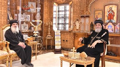 البابا تواضروس يتلقى تقريرا عن الخدمة في إيبارشية الأقصر