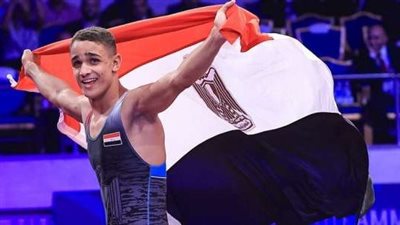 المصارعة، مصطفى حسين يحصد ذهبية دورة الألعاب القتالية بالسعودية