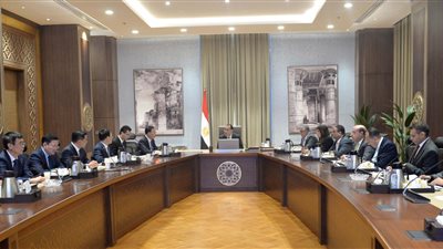 مدبولي يلتقي رئيس مجموعة شين شينج كاثاي الدولية