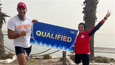 وزير الرياضة يهنئ الزوجي المختلط في التجديف بعد التأهل إلي بارالمبياد باريس