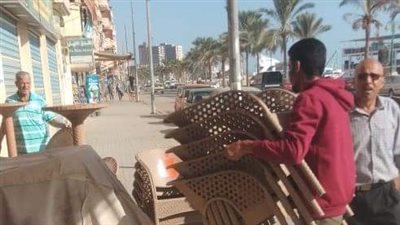 رفع 641 حالة إشغال طريق مخالف بنطاق 3 مراكز بالبحيرة 