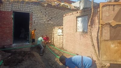 مياه الشرقية: 200 وصلة مياه منزلية بالمجان للأكثر احتياجًا بأبو كبير 