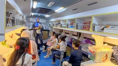 ورش متنوعة وعروض فنية خلال قافلة ثقافية بمركز حوش عيسى بالبحيرة (صور)