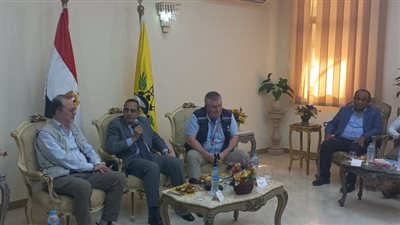 محافظ شمال سيناء يلتقي منظمة الصحة العالمية واليونيسيف ويثمن دورهم في مساعدة غزة (فيديو)